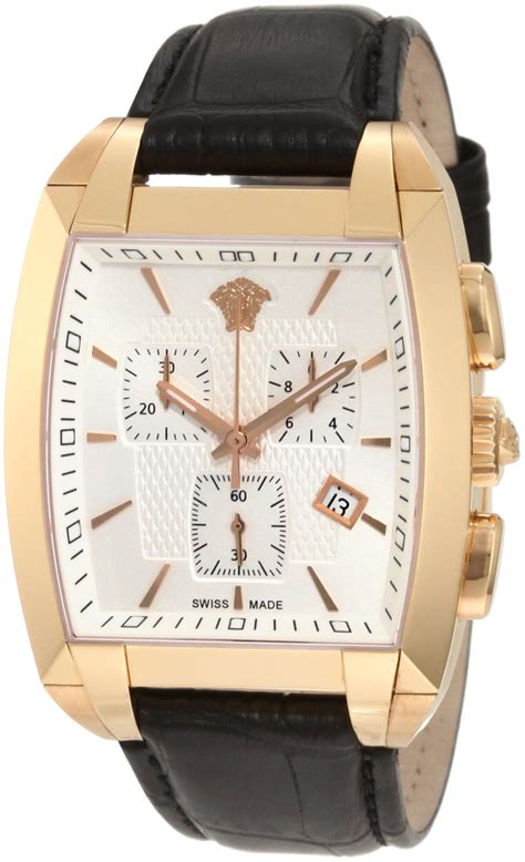 versace rose gold mens watch|Versace watch with chronograph q5c.